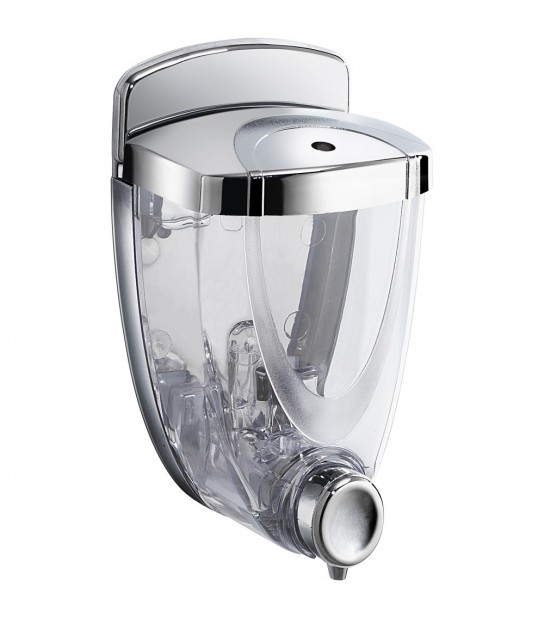 Distributore Sapone Liquido Torpedo 300 Ml - Cromo