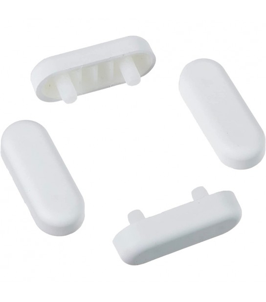 Kit Paracolpi Per Sedile Wc A 2 Perni H. 10 Mm - 54