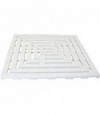 Pedana Doccia In Pvc Bianca 60X60 Cm