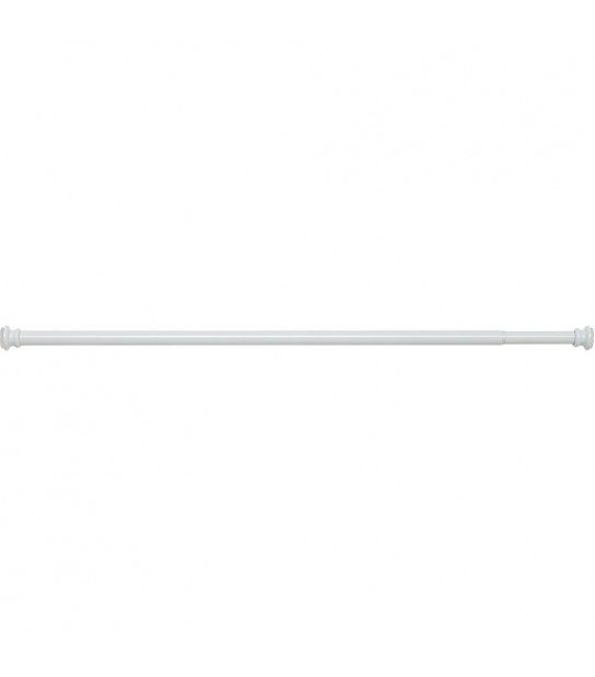 Asta Per Tenda Doccia Estensibile 1 Lato Bianco 78/135 Cm