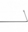 Asta Per Tenda Doccia E Vasca Cromo 2 Lati - 90X90 Cm