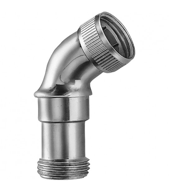 Curva Girevole Per Doccetta In Ottone Cromo 1/2 M/F