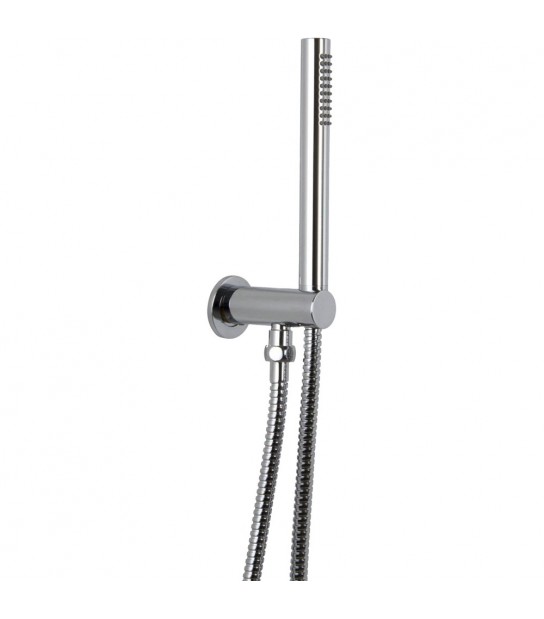 Duplex Doccia Tondo Monogetto Ancona Cromo