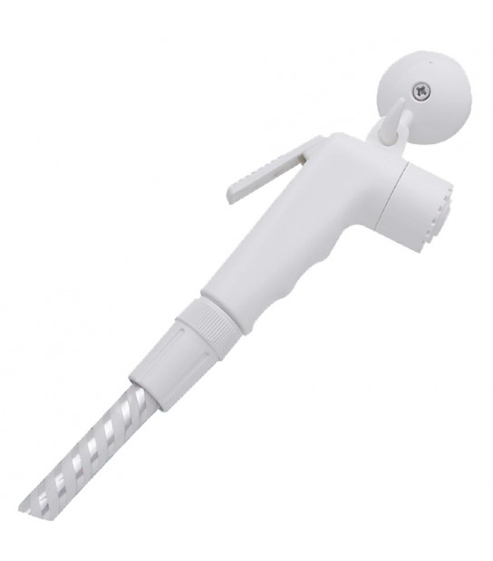 Kit Doccia Shut-Off America Con Gancio E Flessibile Spiralato 1/2 - 150 Cm