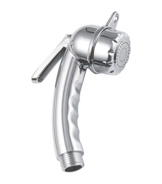 Doccetta Shut-Off Con Pulsante In Abs 1/2 - Cromo