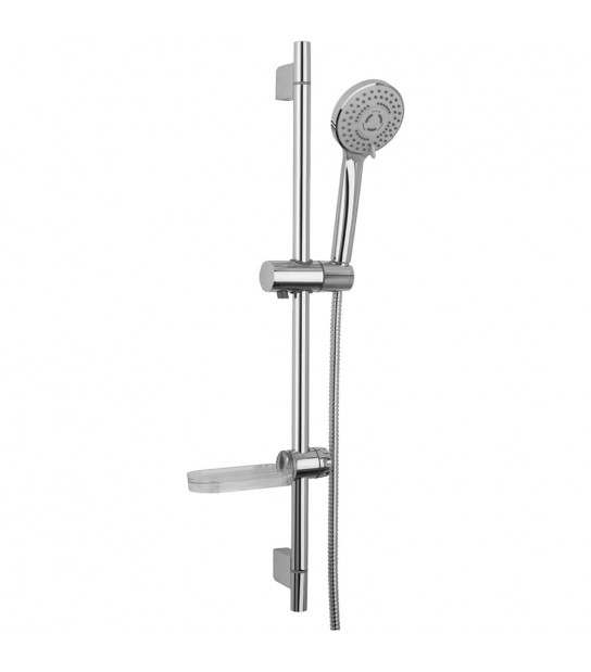 Set Saliscendi Doccia 3 Getti Maxima Cromo + Portasapone