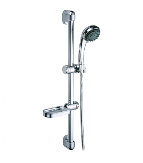 Set Saliscendi Doccia 5 Getti Torino Cromo