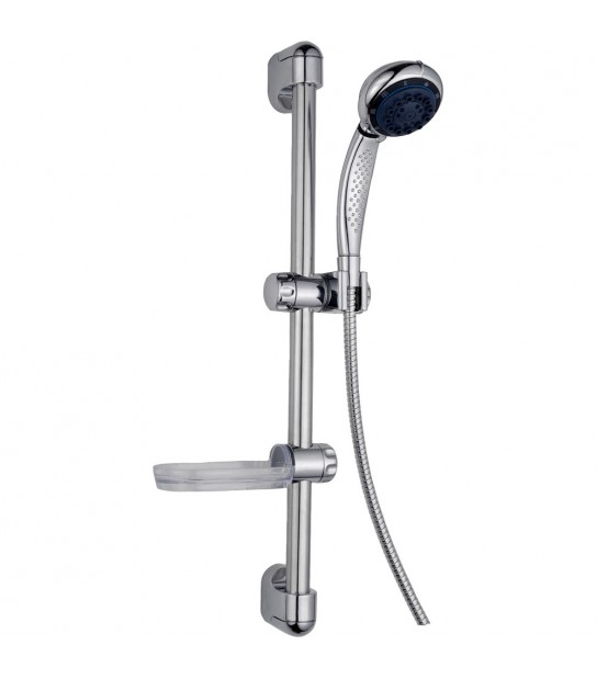 Set Saliscendi Doccia 8 Getti Ginevra Cromo