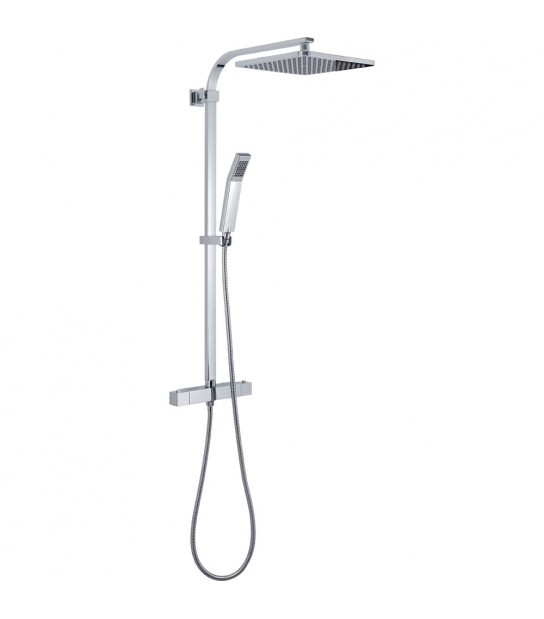 Set Colonna Doccia Termostatica Star Mix 01 Quadro Cromo