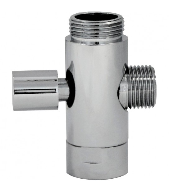 Deviatore Per Colonna Doccia Cromo Dv 338 3/4M X 1/2M X 3/4F