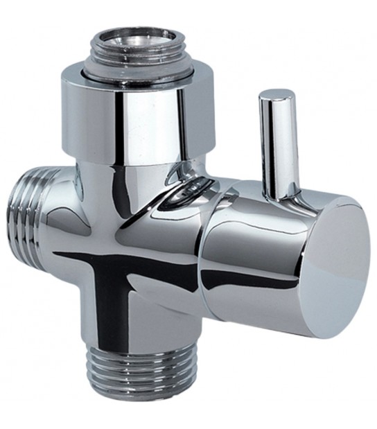 Deviatore Acqua A 2 Vie A Cartuccia Per Colonna Doccia Cross Easy 00 Cromo