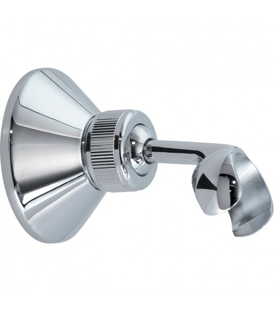 Supporto Doccia A Snodo Conico In Ottone Cromo