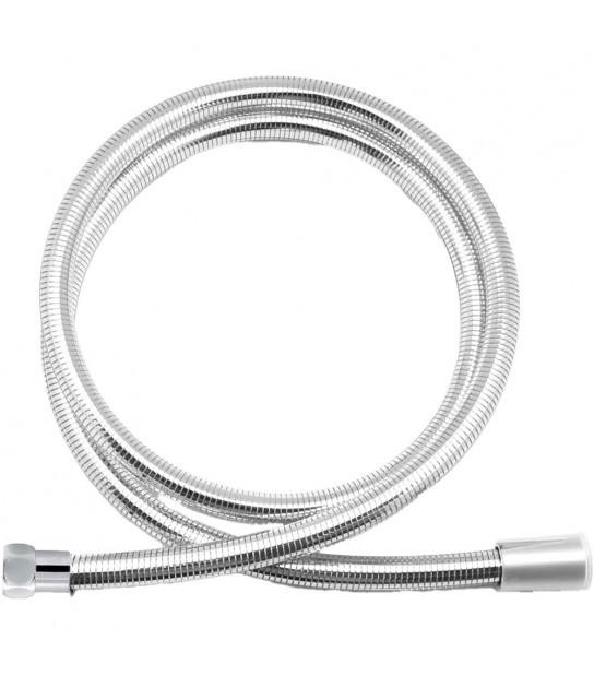 Flessibile Doccia Conico Antitorsione Silver Metallic 1/2 - 1/2 200 Cm