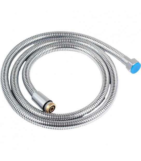 Flessibile Doccia Conico Spring Antitorsione In Acciaio Inox 1/2 X 1/2 Cm 150