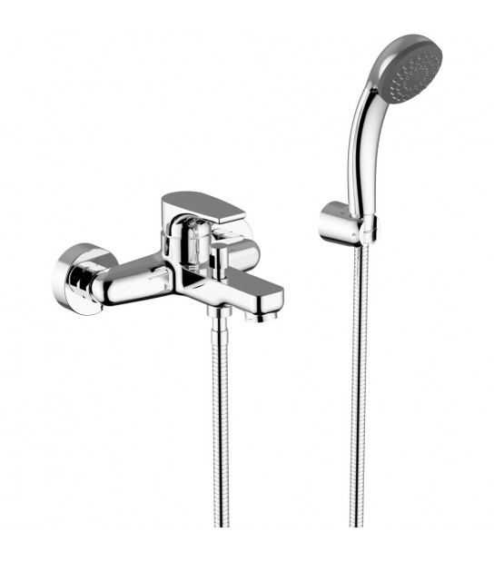 Miscelatore Vasca Esterno Con Doccetta Bing Cromo