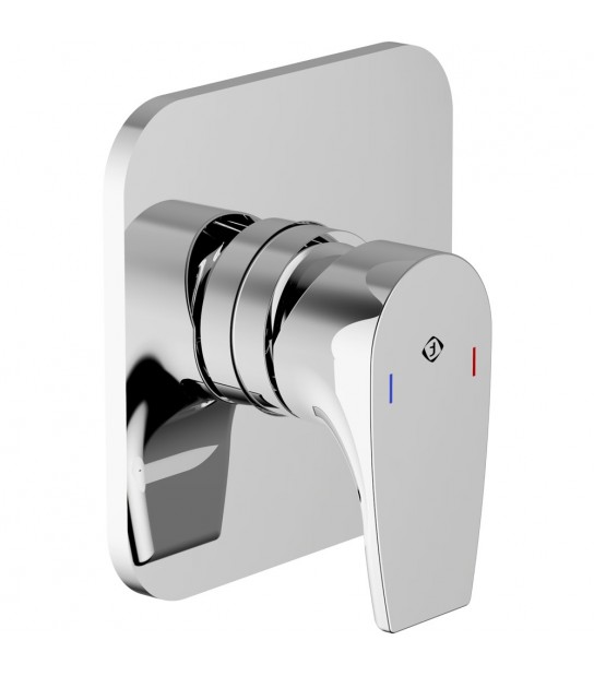 Miscelatore Doccia Incasso Bing Completo - Cromo