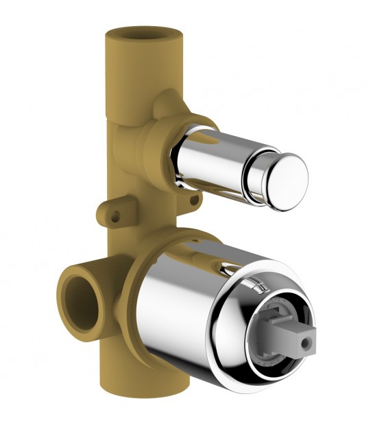 Corpo Incasso Doccia Universale Con Deviatore Teorema D.46 + Dev. D.21