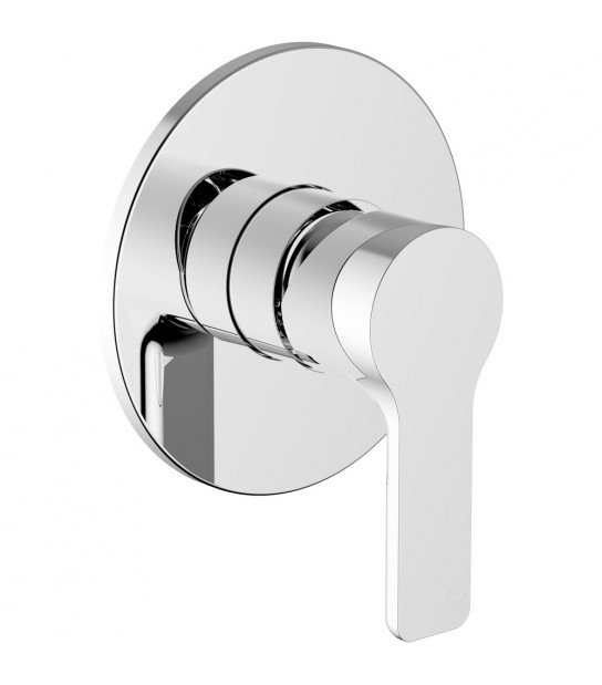 Piastra E Leva Per Incasso Doccia Goodlife Cromo