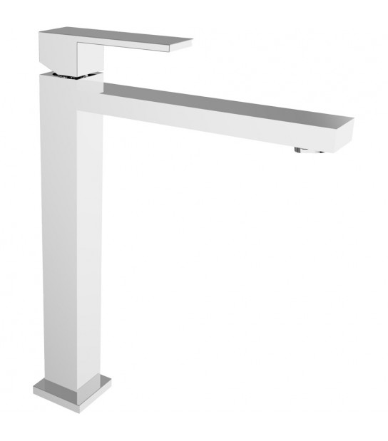 Miscelatore Lavabo Alto Pillar Cromo + Piletta Click Clack