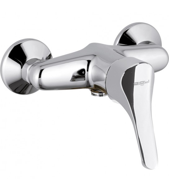 Miscelatore Doccia Esterno Kappa Leva Frontale Cromo
