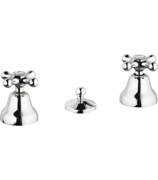 Batteria Bidet Rome Cromo + Piletta 11/4