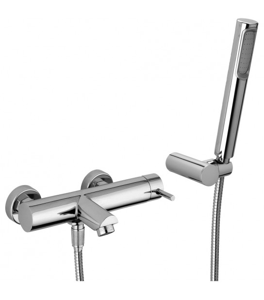 Miscelatore Esterno Vasca Stick Cromo + Set Doccia