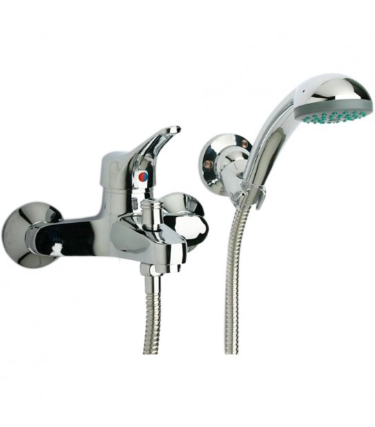 Miscelatore Vasca Pilot Cromo + Kit Doccia