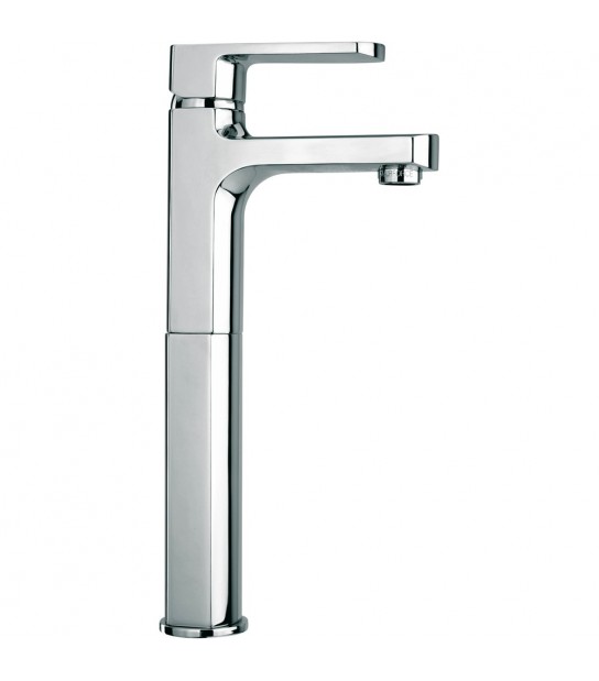 Miscelatore Lavabo Con Canna Alta Stile H. 30 Cm - Senza Piletta