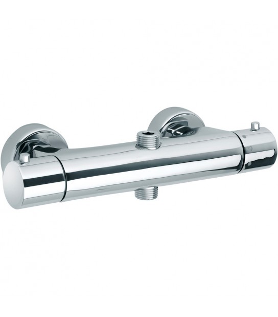 Miscelatore Termostatico Doccia Con Deviatore A 2 Vie Disco Cromo