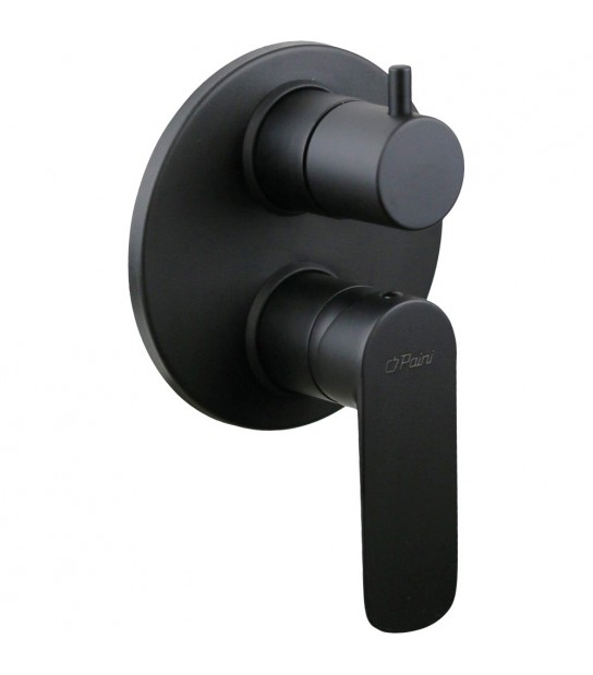 Miscelatore Doccia Incasso Con Deviatore Nove Nero Opaco