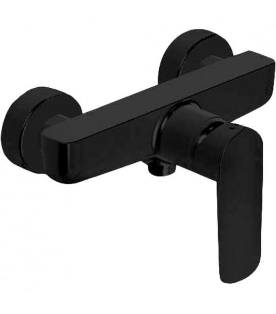 Miscelatore Doccia Esterno Nove Nero Opaco