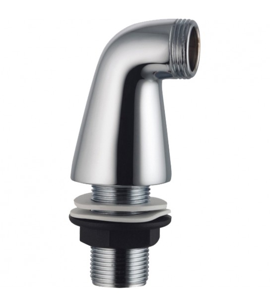 Eccentrico Bordo Vasca Obliquo Cromo - 3/4 X 3/4