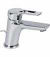 Miscelatore Lavabo Serie 4 Con Leva Aperta Cromo + Piletta 11/4