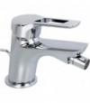 Miscelatore Bidet Serie 4 Con Leva Aperta Cromo + Piletta 11/4
