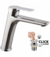Miscelatore Lavabo Prolungato Serie 4 Con Leva Chiusa Cromo + Piletta 11/4