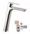 Miscelatore Lavabo Alto Serie 4 Con Leva Chiusa Cromo + Piletta 11/4