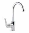 Miscelatore Lavabo A Ponte Serie 4 Con Leva Chiusa Cromo + Piletta 11/4