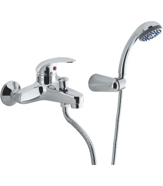 Miscelatore Vasca Esterno Prima Cromo + Set Doccia