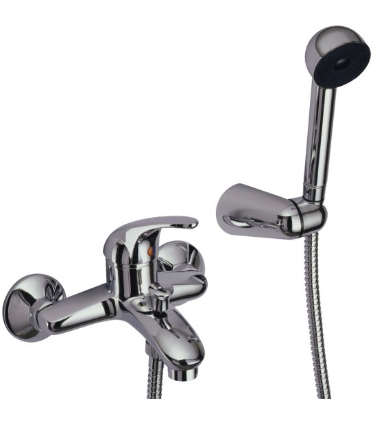 Miscelatore Vasca Esterno Reve Cromo + Set Doccia
