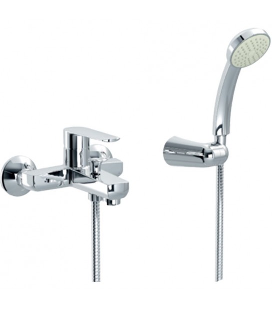 Miscelatore Vasca Esterno Klint Cromo + Set Doccia