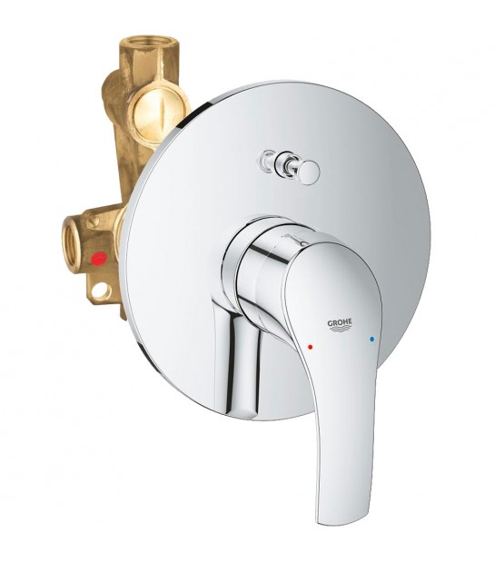 Miscelatore Doccia Incasso Eurosmart New Con Deviatore Cromo