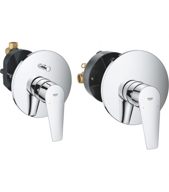 Miscelatore Doccia Incasso Bauedge Con Deviatore