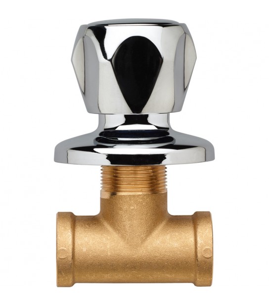 Rubinetto Incasso Diritto Tradizionale Cromo- 1/2