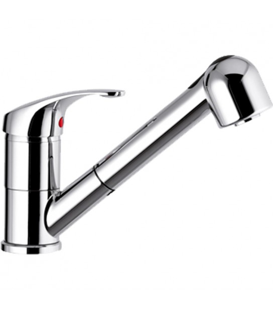 Miscelatore Lavello Roma Con Doccia Estraibile Cromo