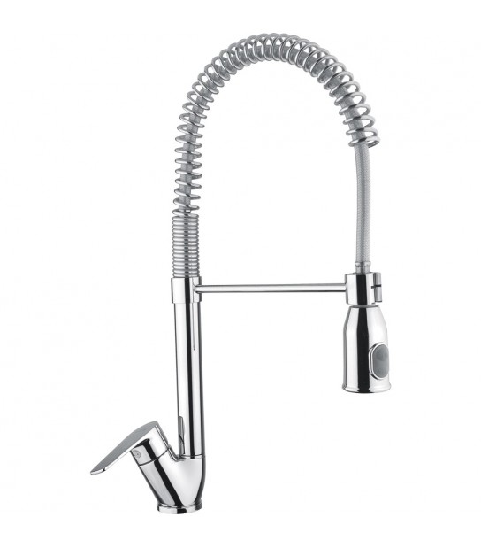 Miscelatore Lavello A Molla Professional King Cromo