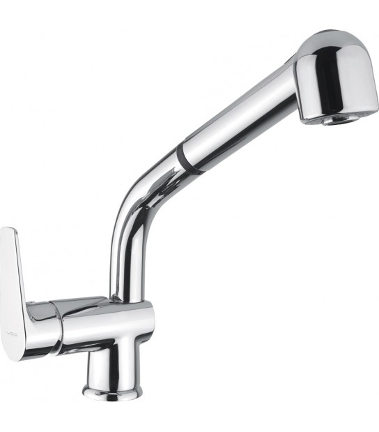 Miscelatore Lavello King Con Doccetta Estraibile Cromo