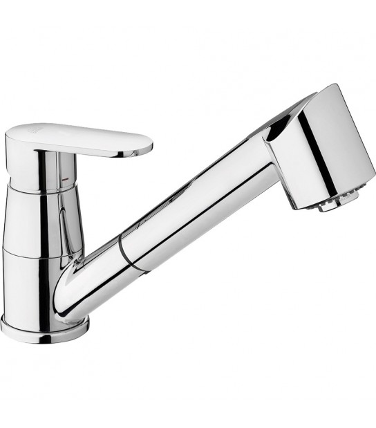 Miscelatore Lavello Con Doccetta Estraibile Candy Cromo