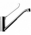 Miscelatore Lavello Monoforo Leva Clinica Candy Cromo