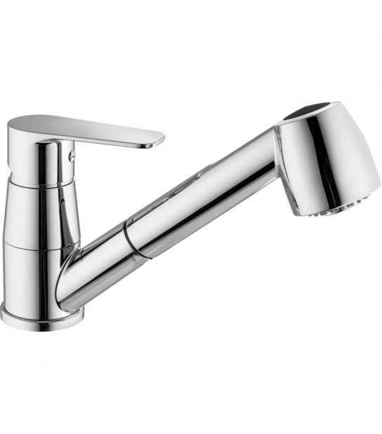 Miscelatore Lavello Lime Con Doccetta Estraibile Cromo