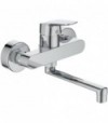 Miscelatore Lavello A Parete Ceraflex Cromo